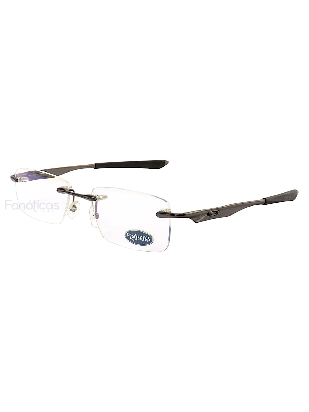 Armação de Óculos Retangular Balgriff Wingfold Grafite Masculina