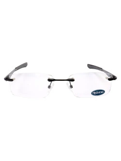 Armação de Óculos Retangular Balgriff Wingfold Preta Masculina