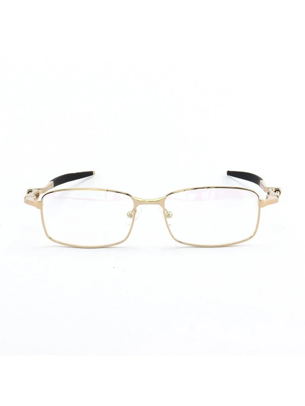 Armação de Óculos Retangular Coilover Molinha Fechado OX5043 Dourado
