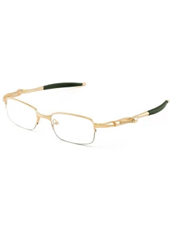 Armação de Óculos Retangular Coilover Molinha OX5043 Dourado