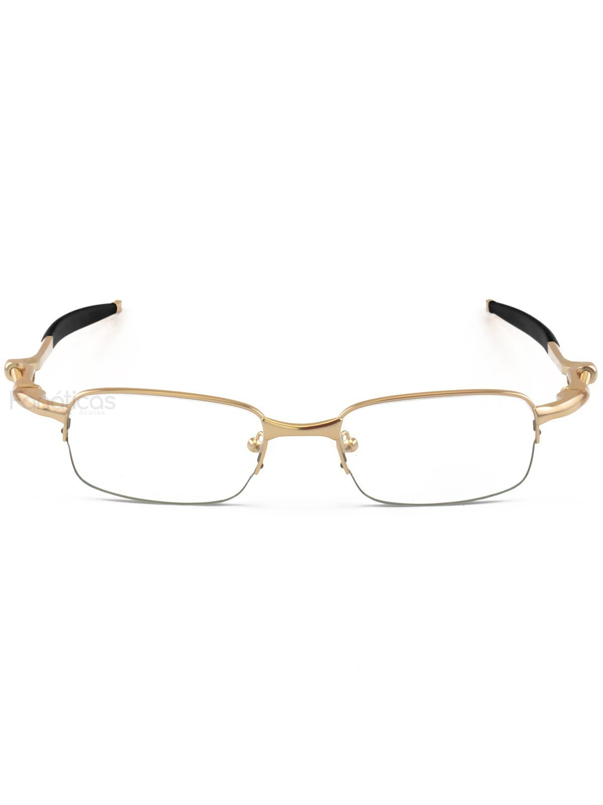 Armação de Óculos Retangular Coilover Molinha OX5043 Dourado