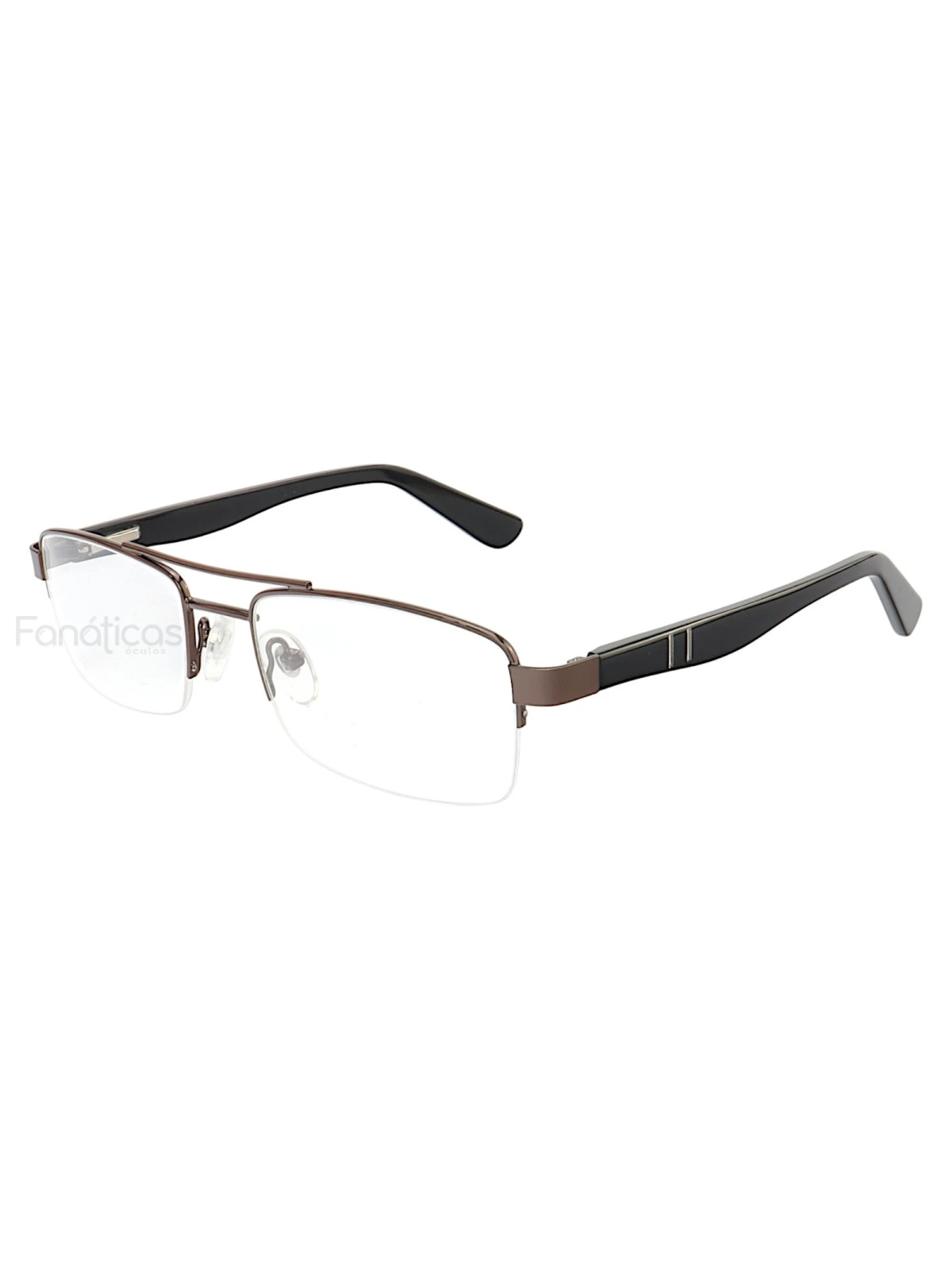 Armação de Óculos AQ240510 Retangular Marrom