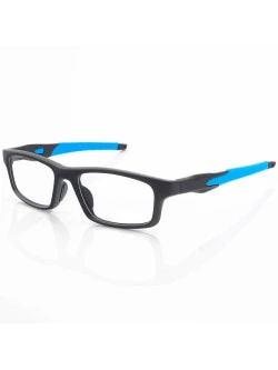 Armação de Óculos Retangular Crosslink OX8037 Preto e Azul