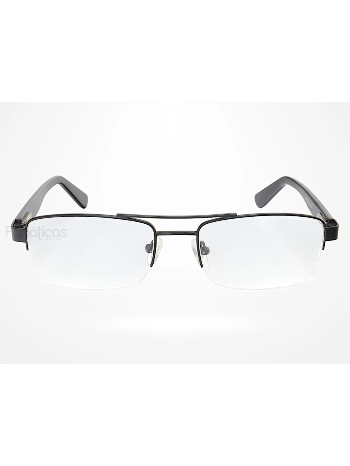 Armação de Óculos AQ240510 retangular Preto