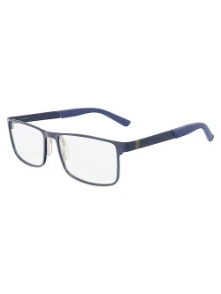 Armação de Óculos AQ240701 Retangular Azul