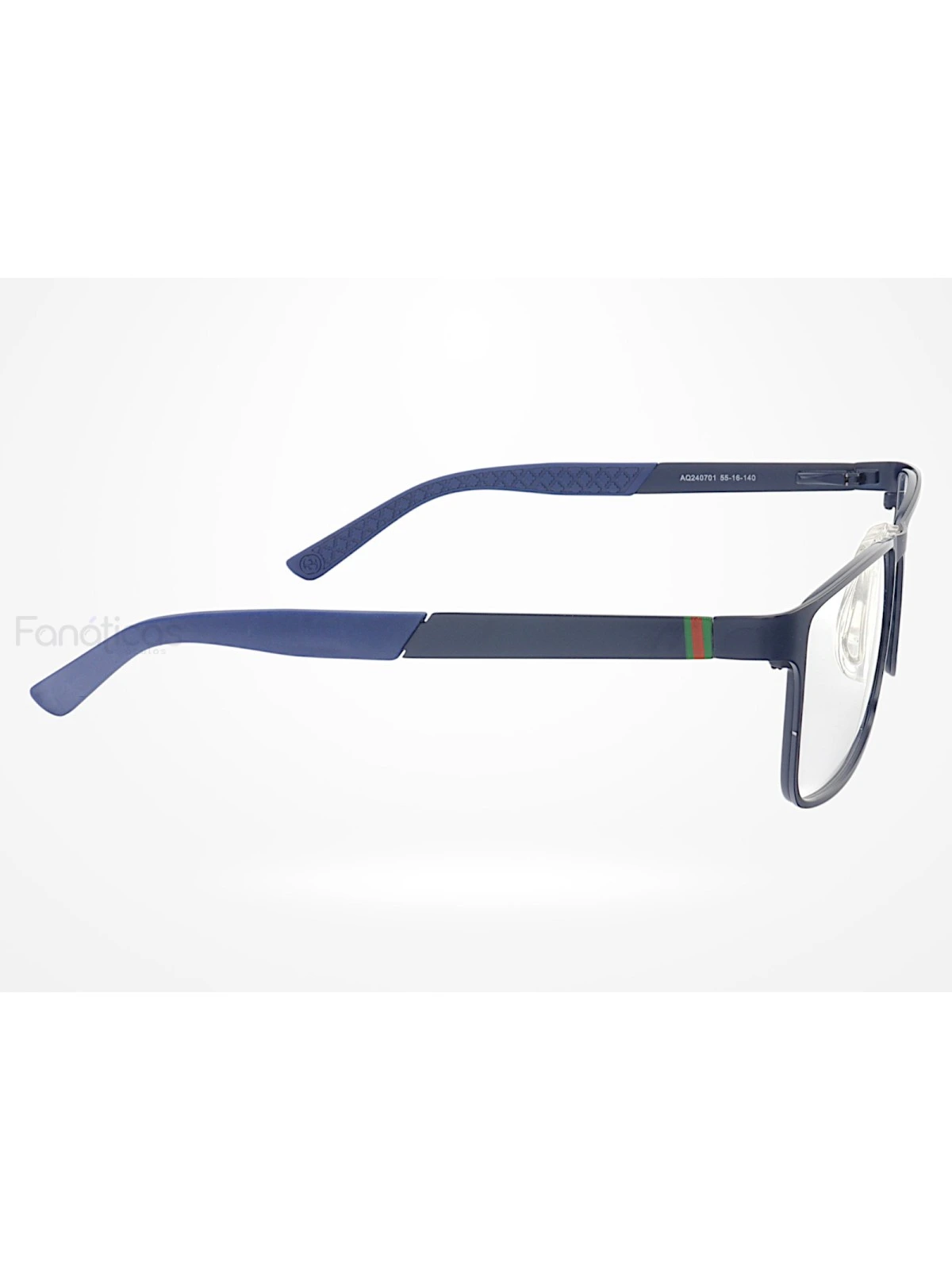 Armação de Óculos AQ240701 Retangular Azul