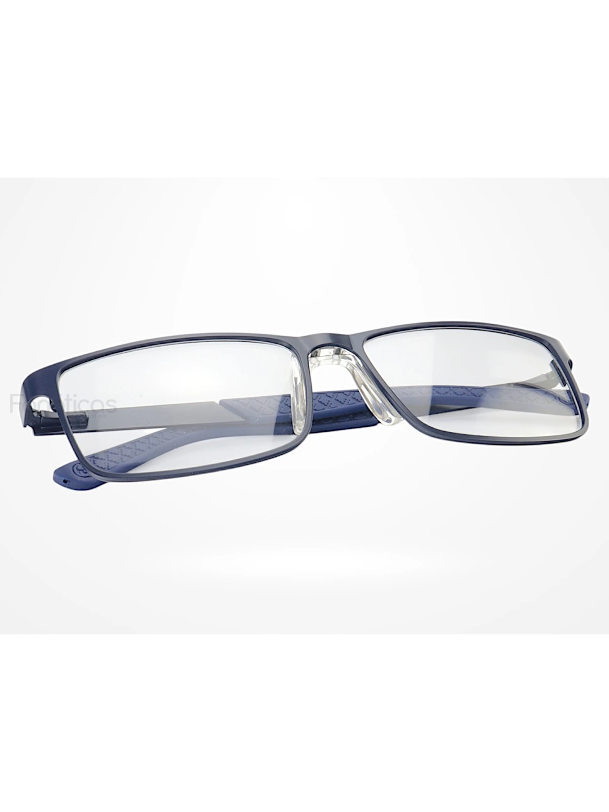 Armação de Óculos AQ240701 Retangular Azul