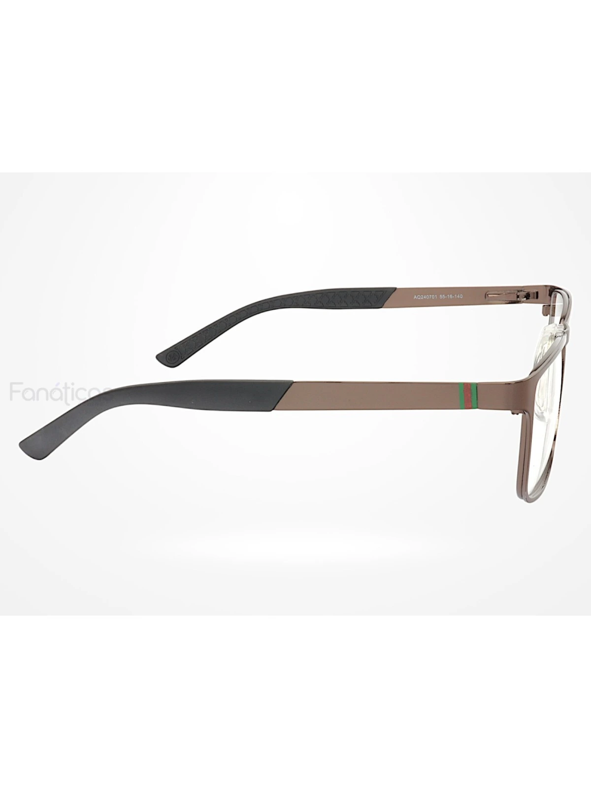 Armação de Óculos AQ240701 Retangular Marrom