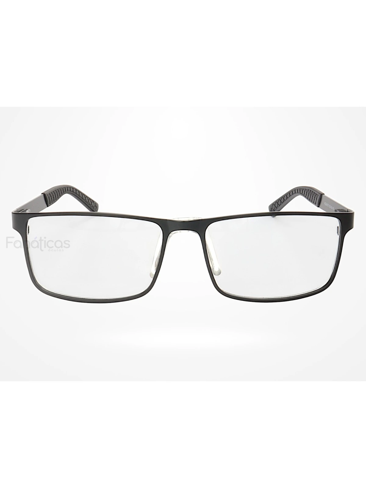 Armação de Óculos AQ240701 Retangular Preto