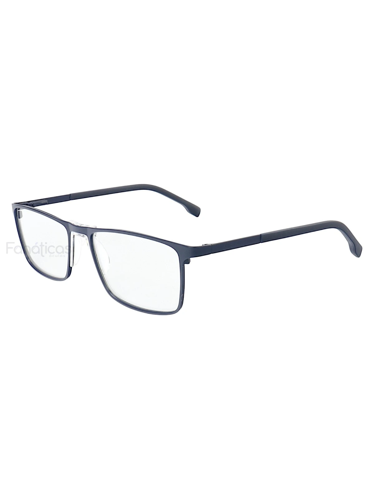 Armação de Óculos AQ240702 Retangular Azul