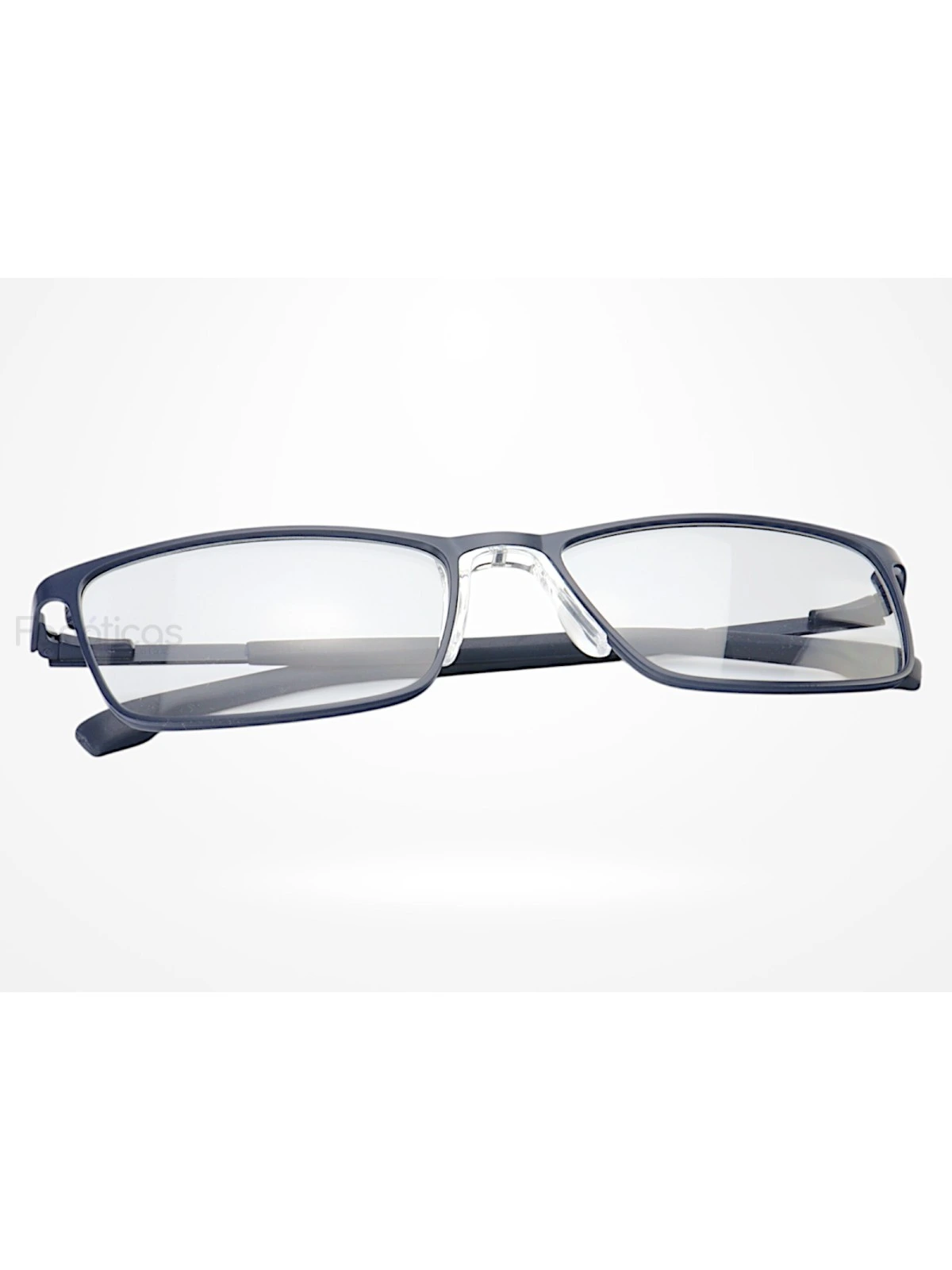 Armação de Óculos AQ240702 Retangular Azul