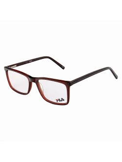 Armação de Óculos Retangular Masculina FL7062 Marrom