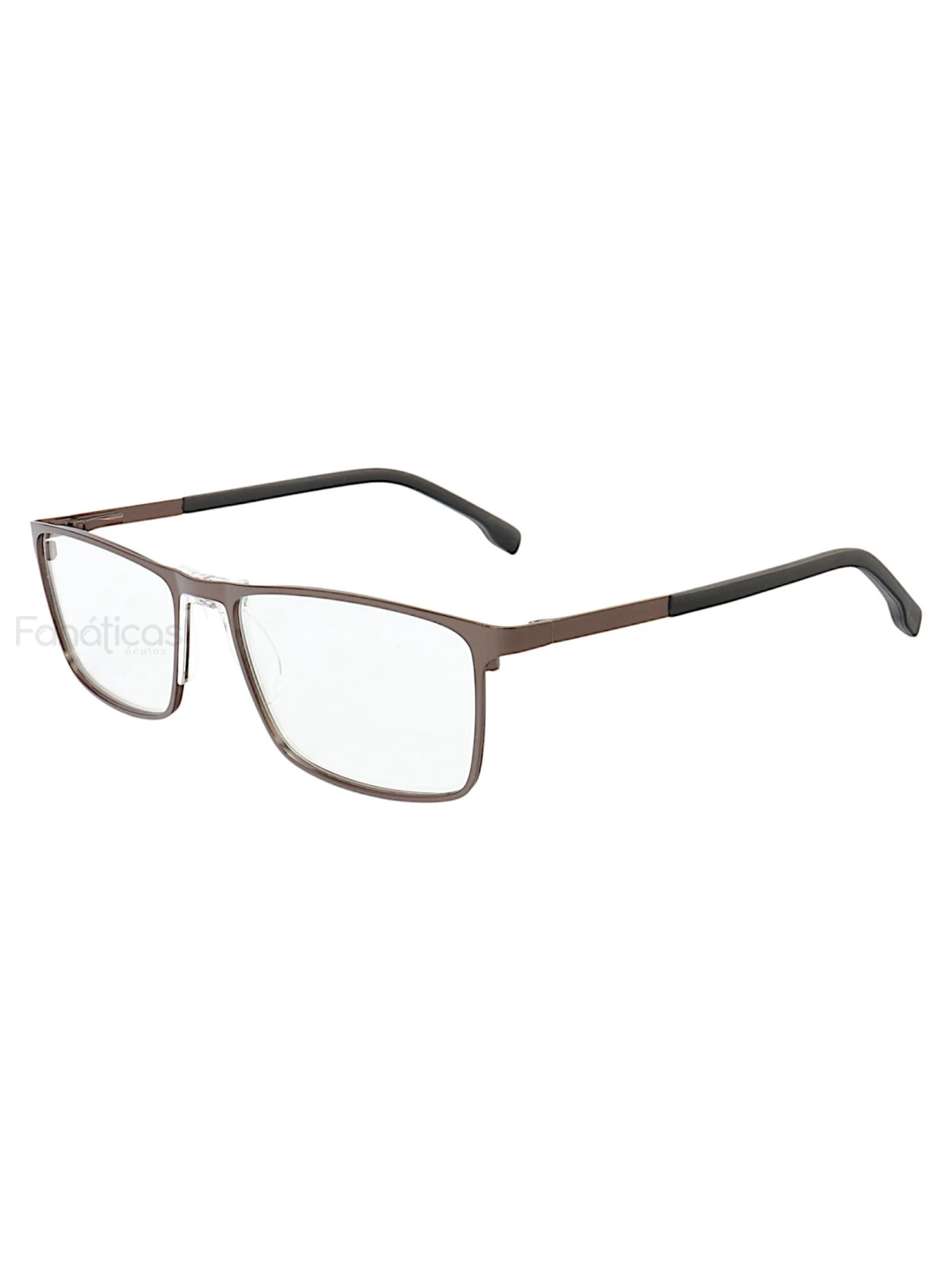 Armação de Óculos AQ240702 Retangular Marrom