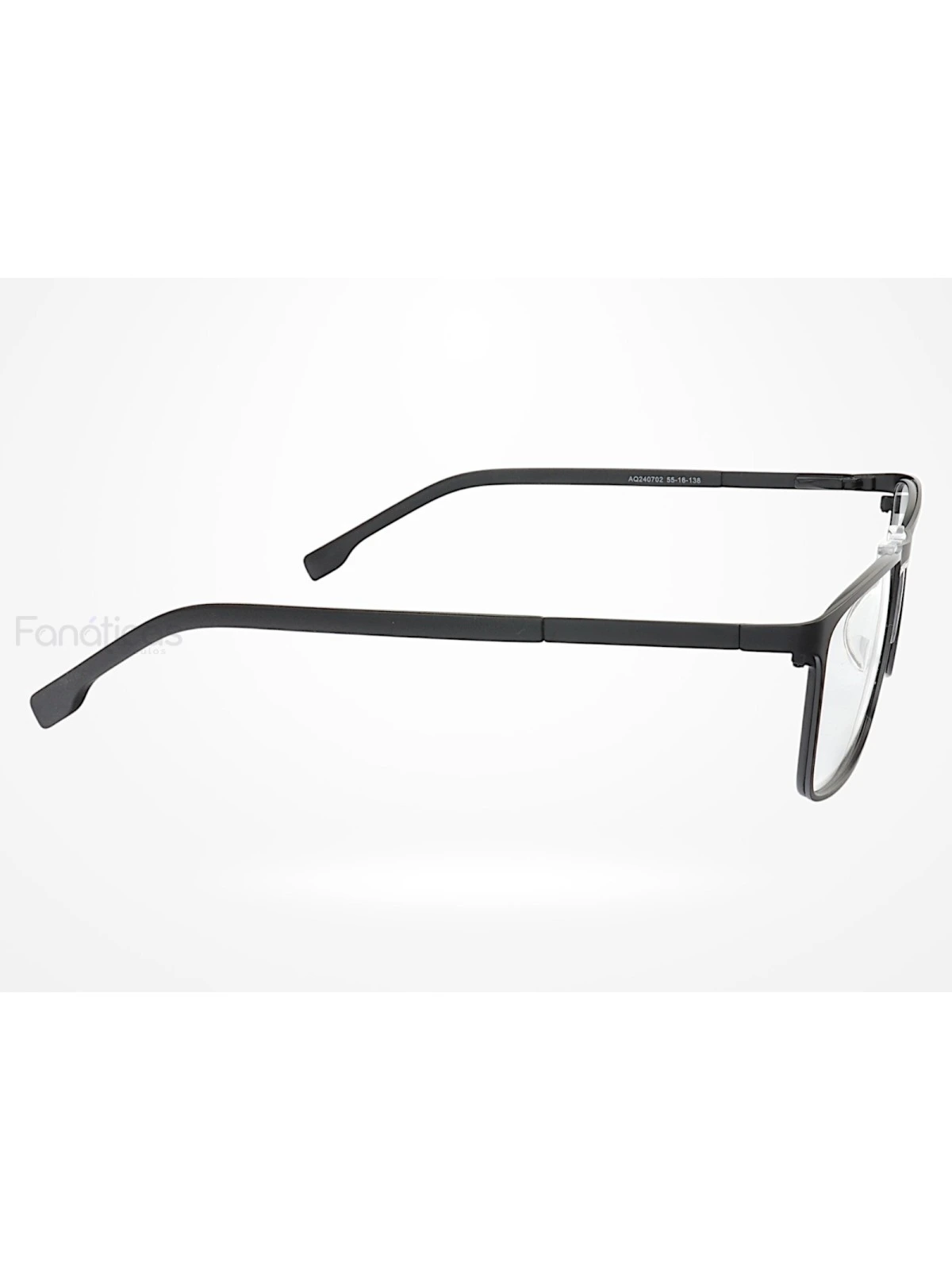 Armação de Óculos AQ240702 Retangular Preto