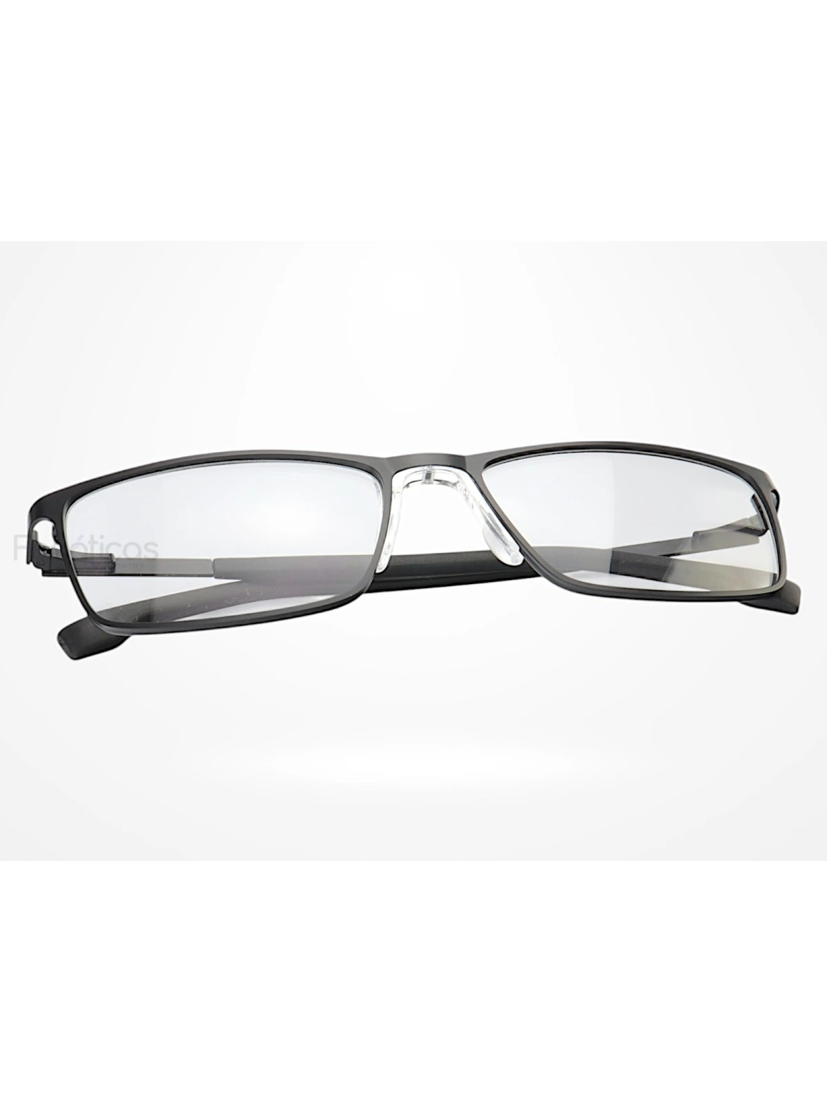 Armação de Óculos AQ240702 Retangular Preto