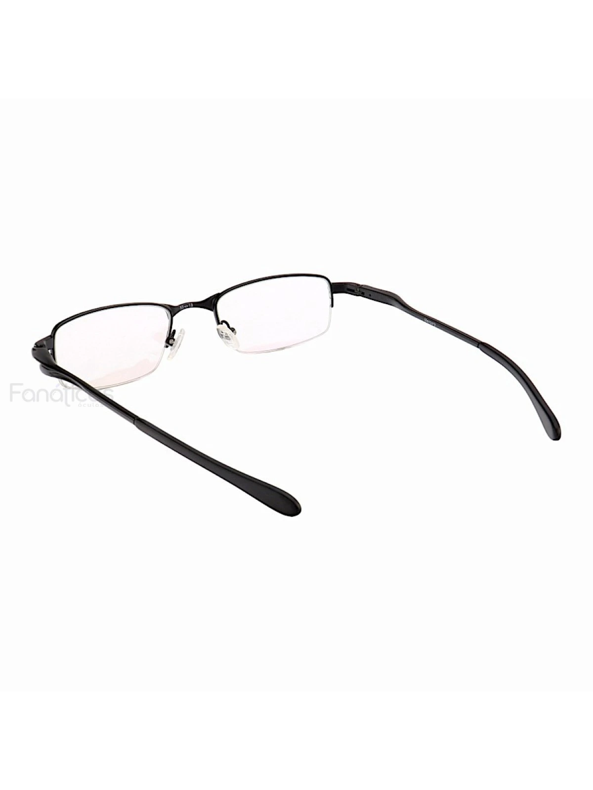 Armação de Óculos Retangular Meio Aro Crosshair OX4068 Preto
