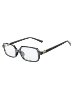 Armação de Óculos Retangular MM 8904 Preto