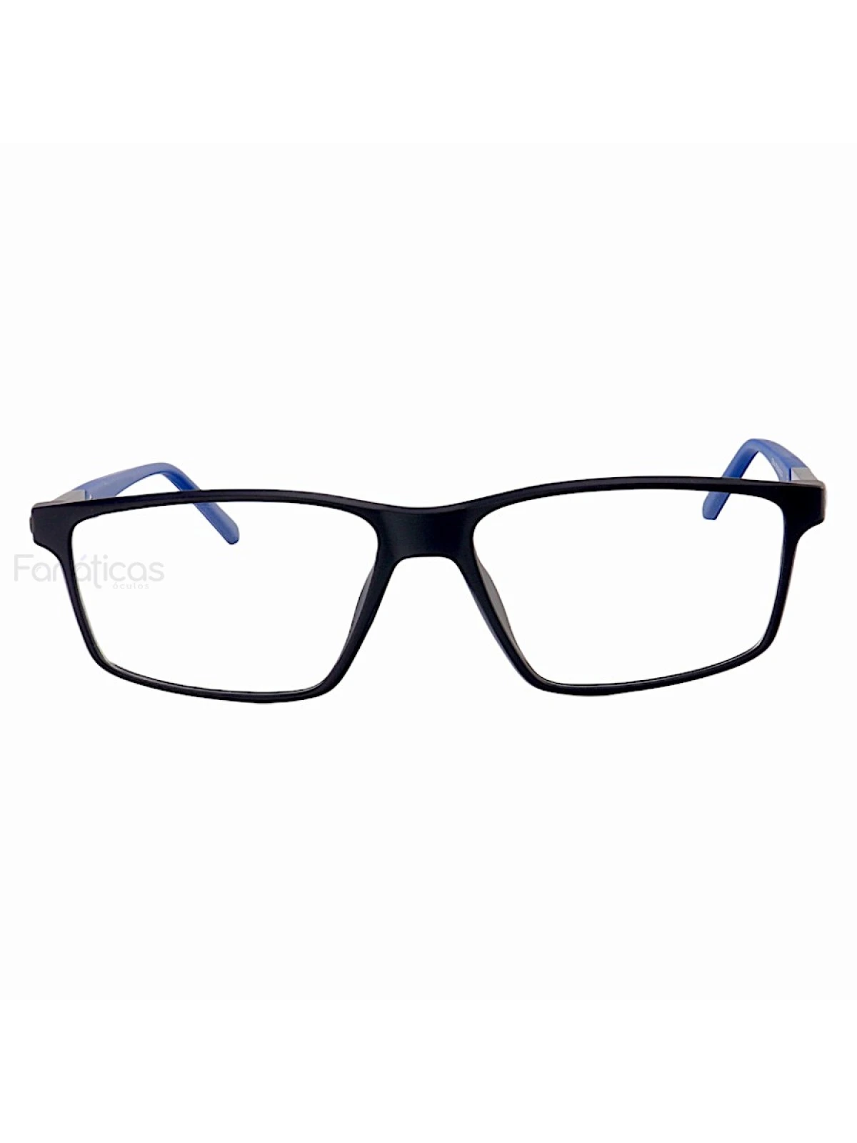 Armação de Óculos Retangular Molas 180 Graus C4 GZ9141 Azul