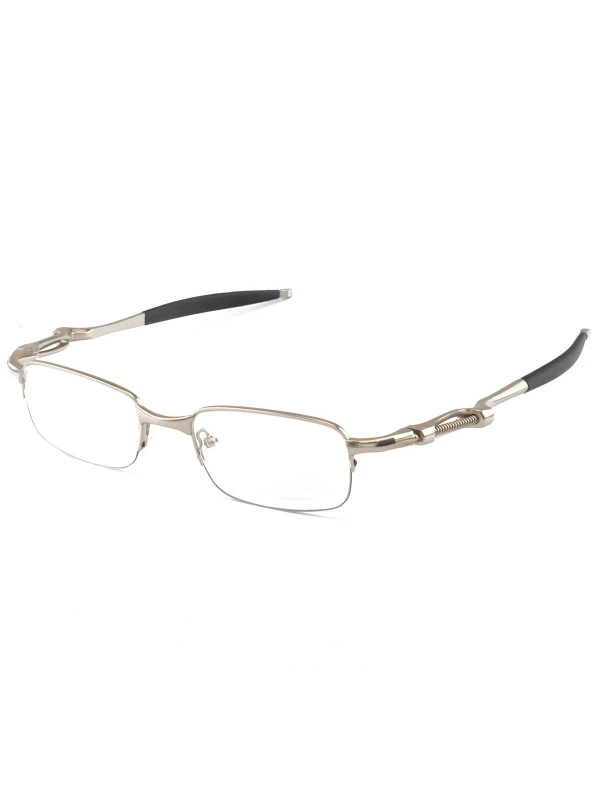 Armação de Óculos Retangular Molinha Coilover OX5043 Prata