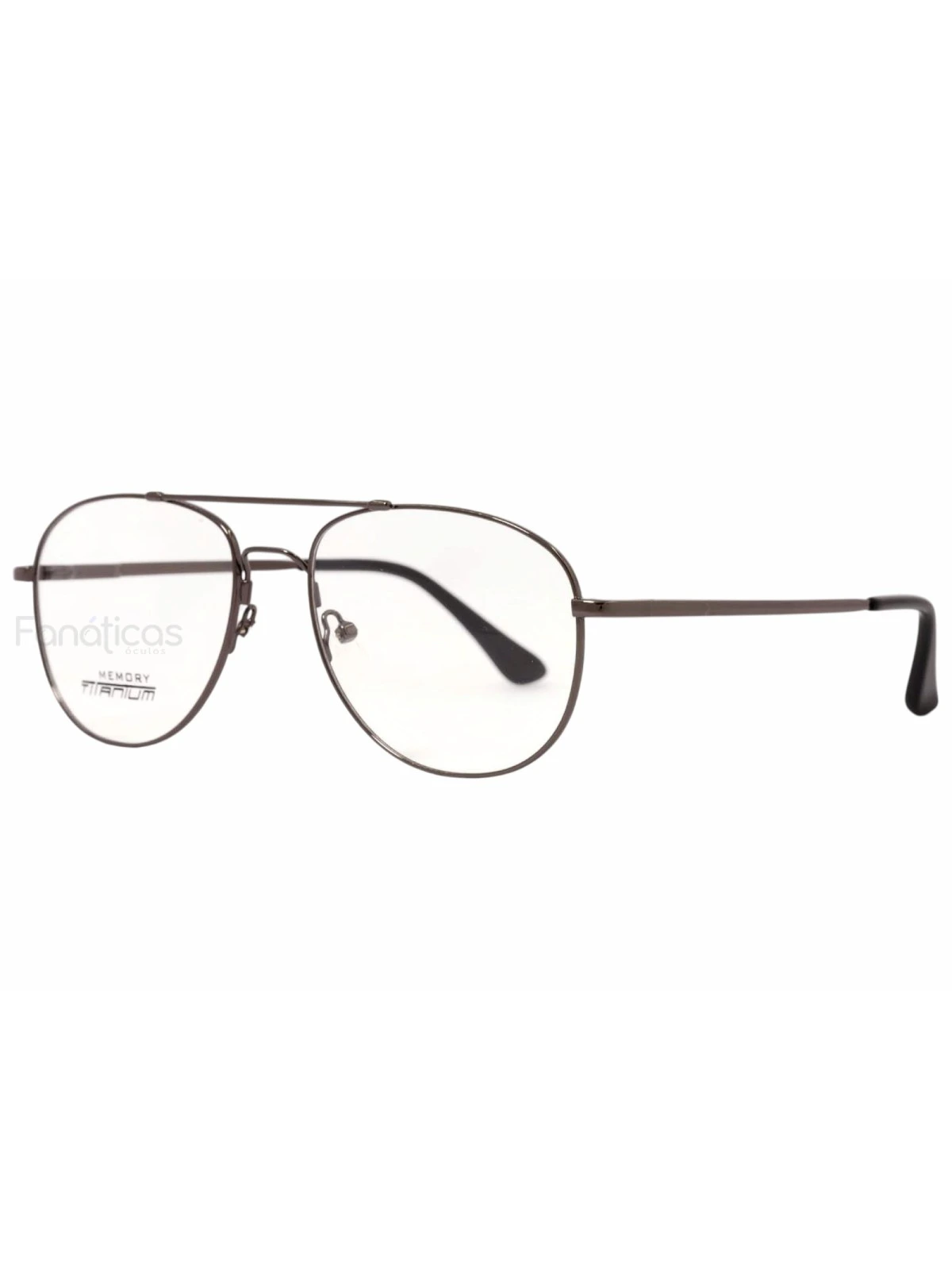 Armação de Óculos Aviador MJ9014 Memory Titanium