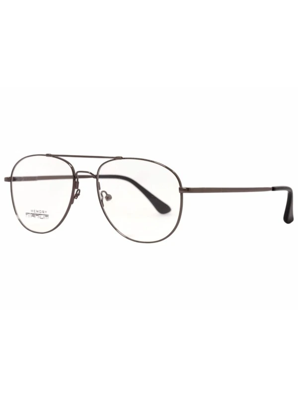 Armação de Óculos Aviador MJ9014 Memory Titanium