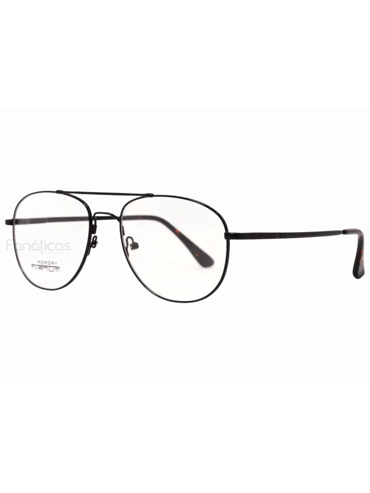 Armação de Óculos Aviador MJ9014 Memory Titanium