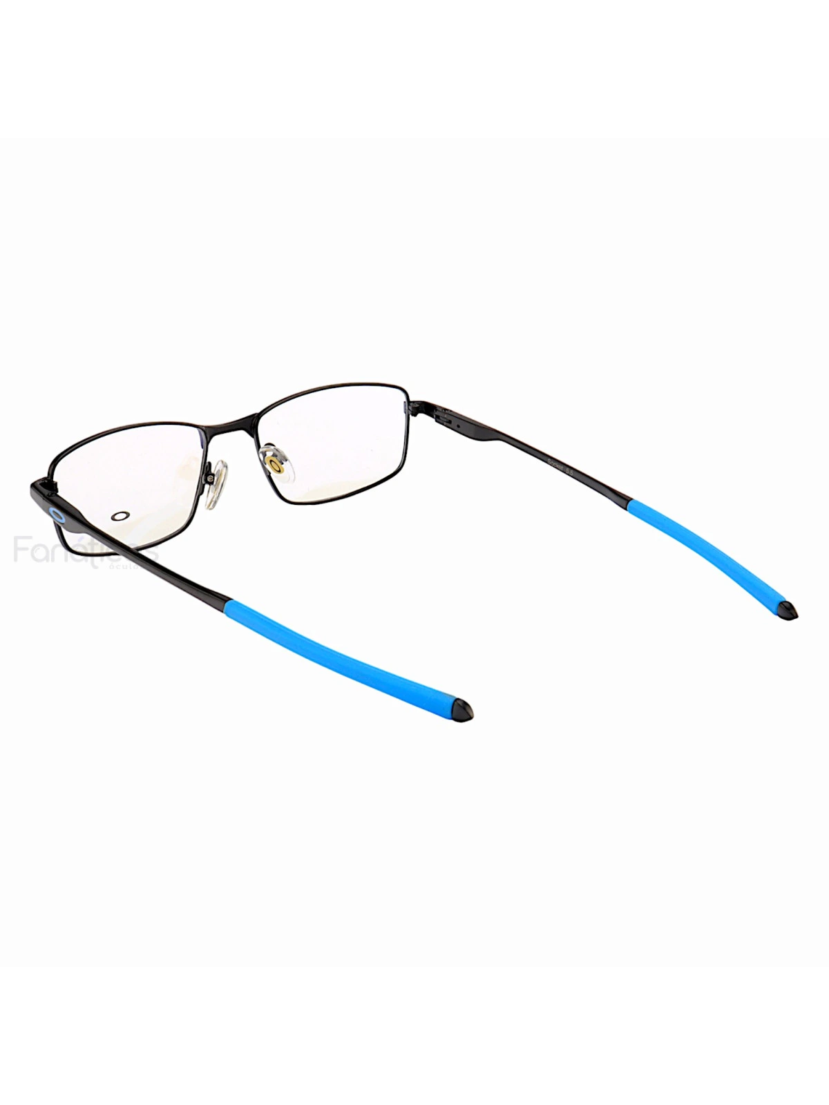 Armação de Óculos Retangular Socket OX3217 Preto e Azul