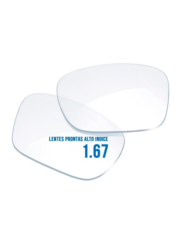 Lentes Alto Índice Fina com Antirreflexo 1.67