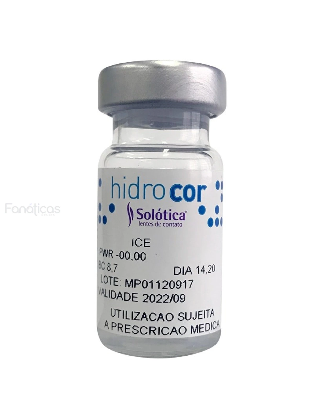 Lentes de Contato Solótica Hidrocor Sem Borda Anual