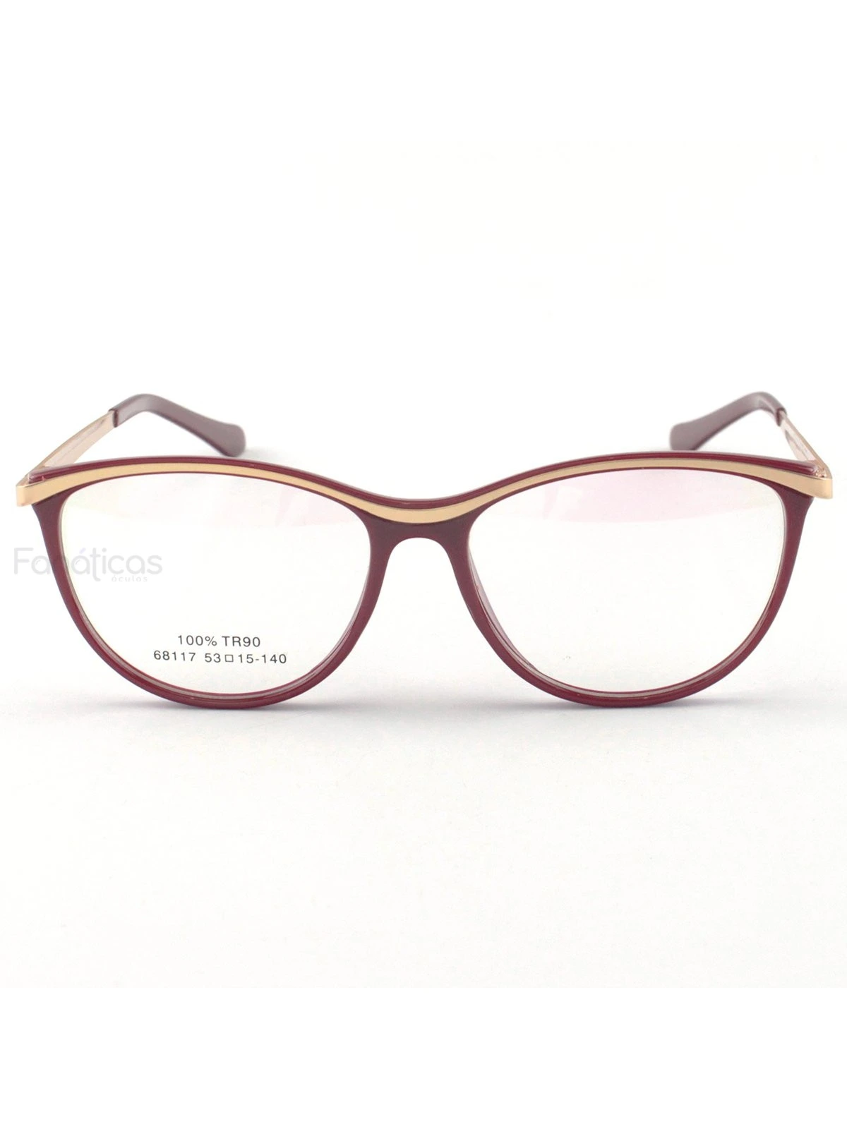 Oculos Armação Para Grau Charlotte Vermelho