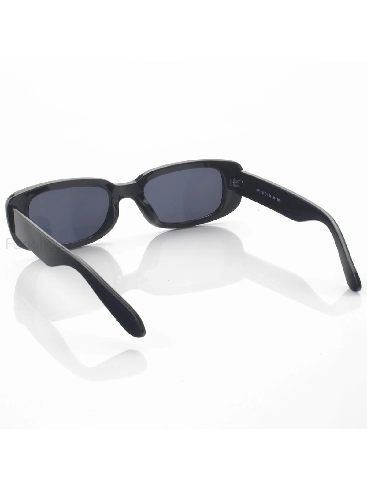 Óculos de Sol Dom RF1031 Retangular Preto