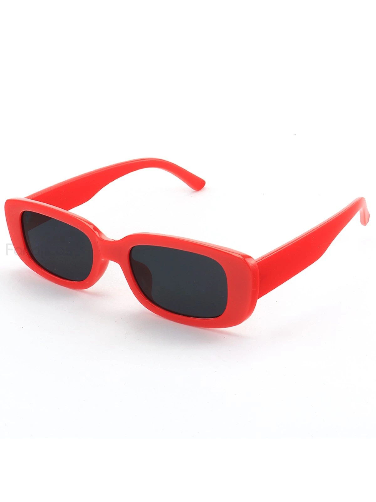 Óculos de Sol Dom RF1031 Retangular Vermelho