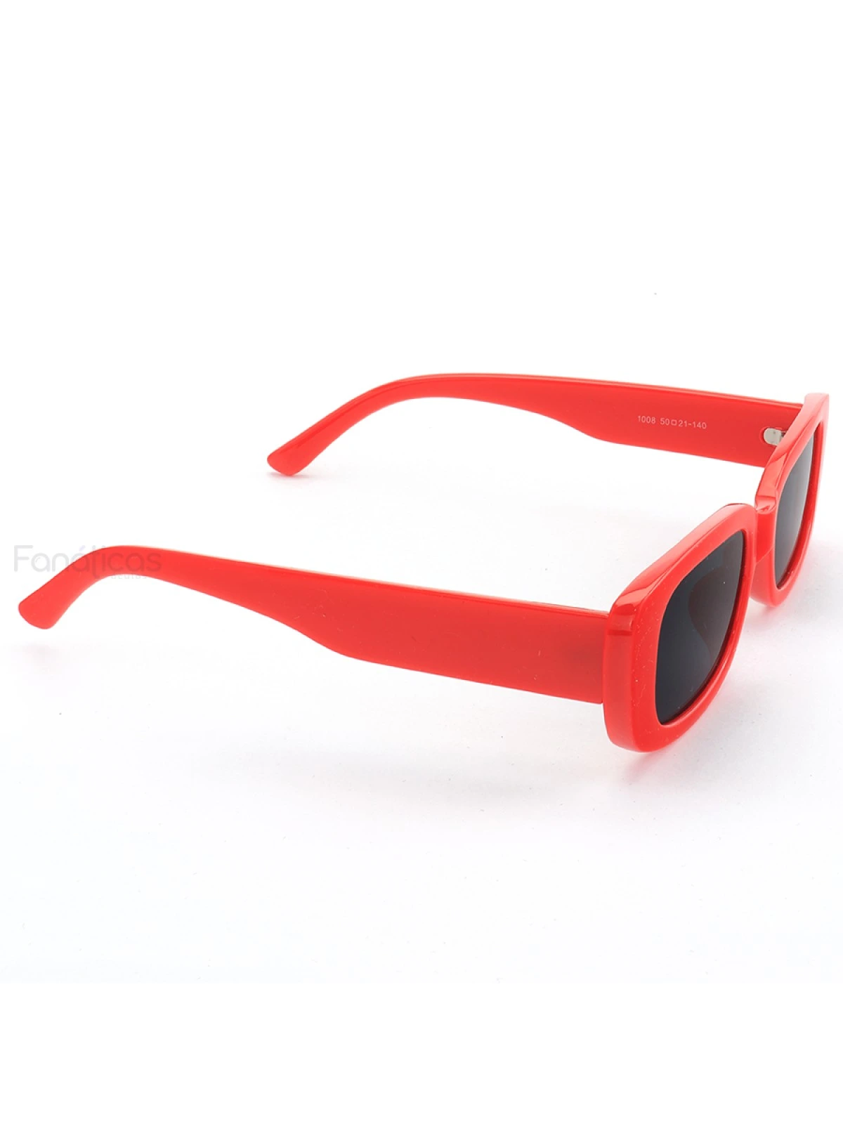 Óculos de Sol Dom RF1031 Retangular Vermelho
