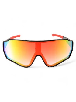 Óculos De Sol Esportivo Blend Preto Arco-íris