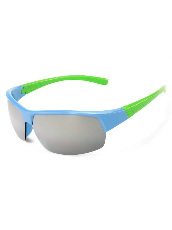 Óculos De Sol Esportivo Snider Azul Espelhado