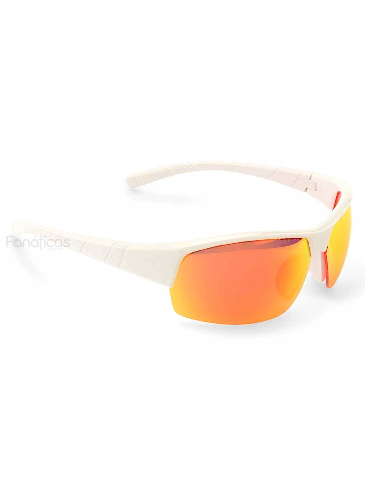 Óculos De Sol Esportivo Snider Branco Esplehado