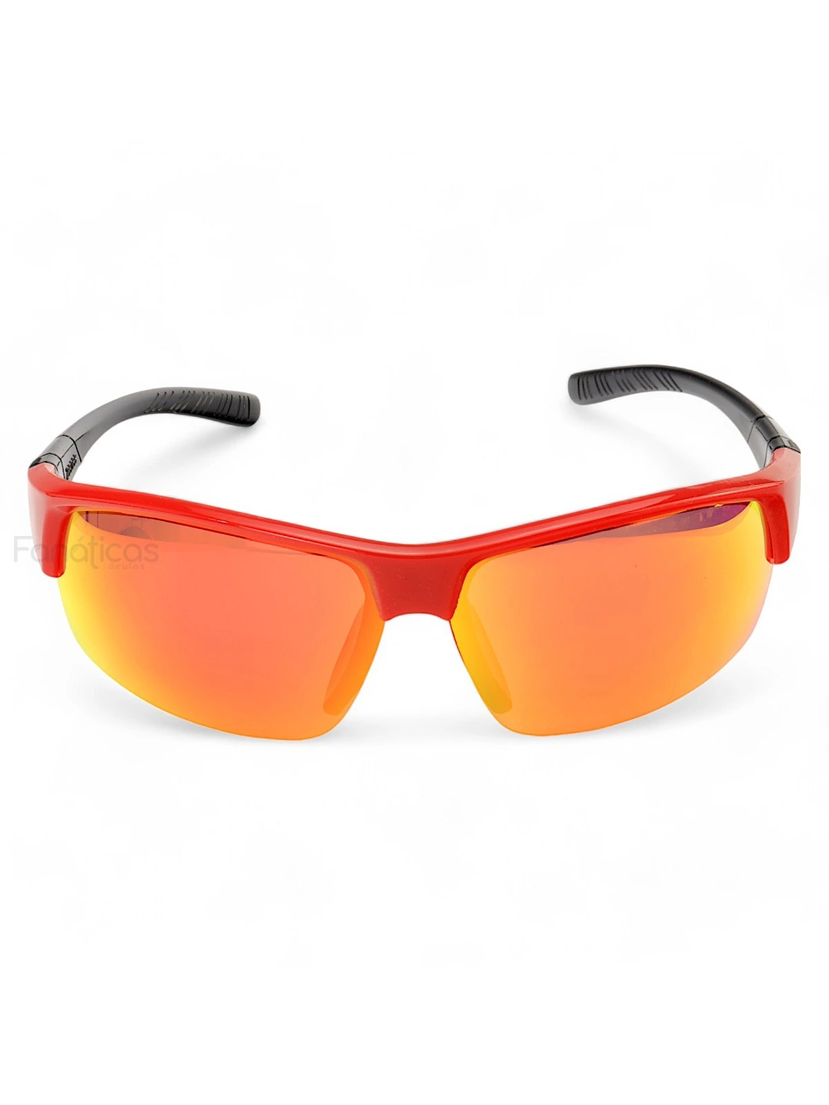 Óculos De Sol Esportivo Snider Vermelho Espelhado
