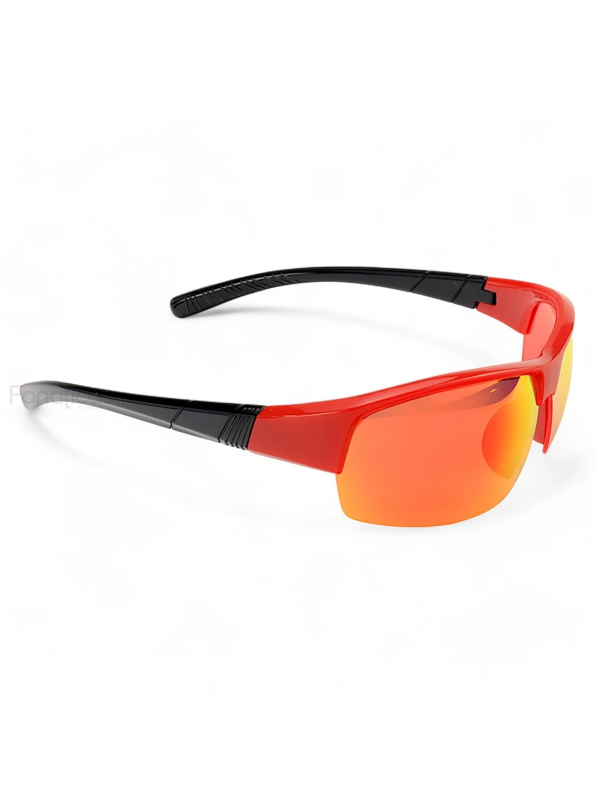 Óculos De Sol Esportivo Snider Vermelho Espelhado