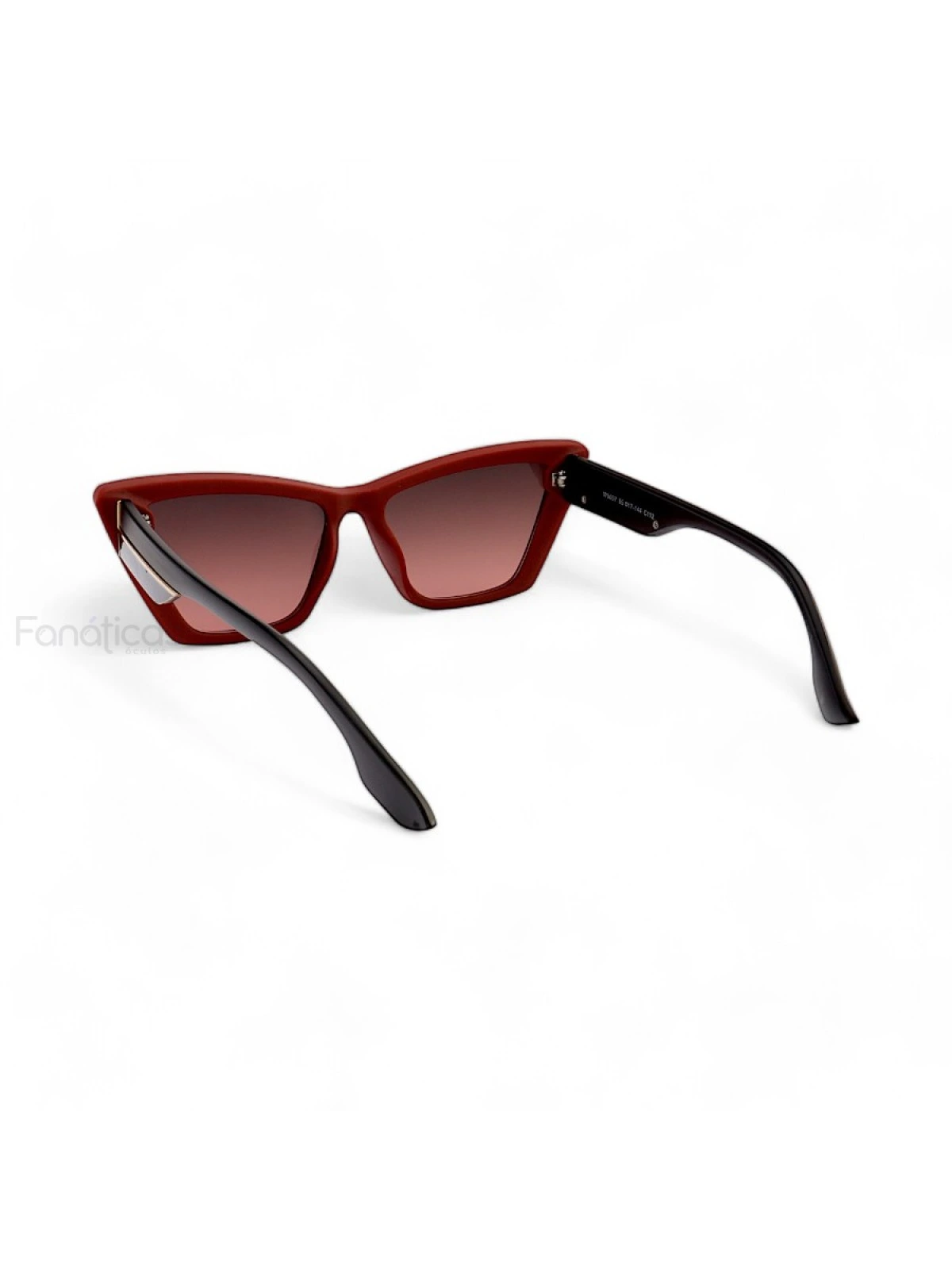 Óculos de Sol Feminino Gatinho Jade Vermelho
