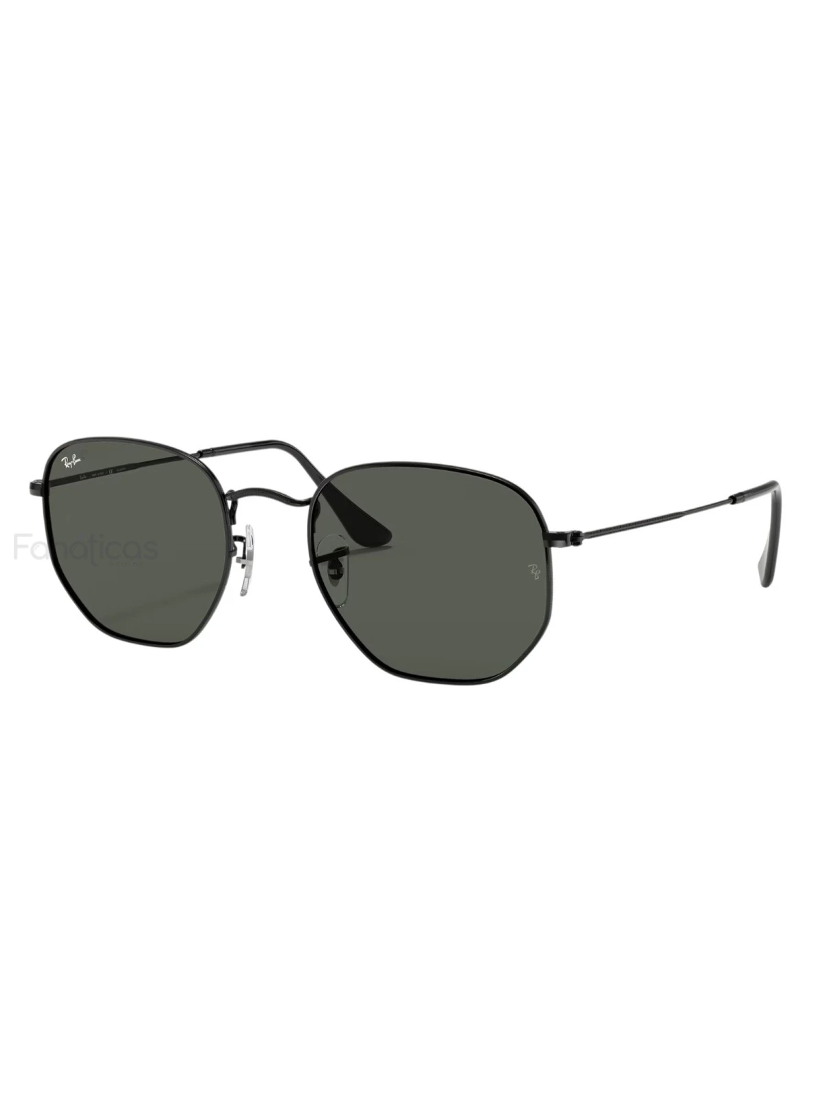 Óculos de Sol Hexagonal Preto e Lente G15 RB3548