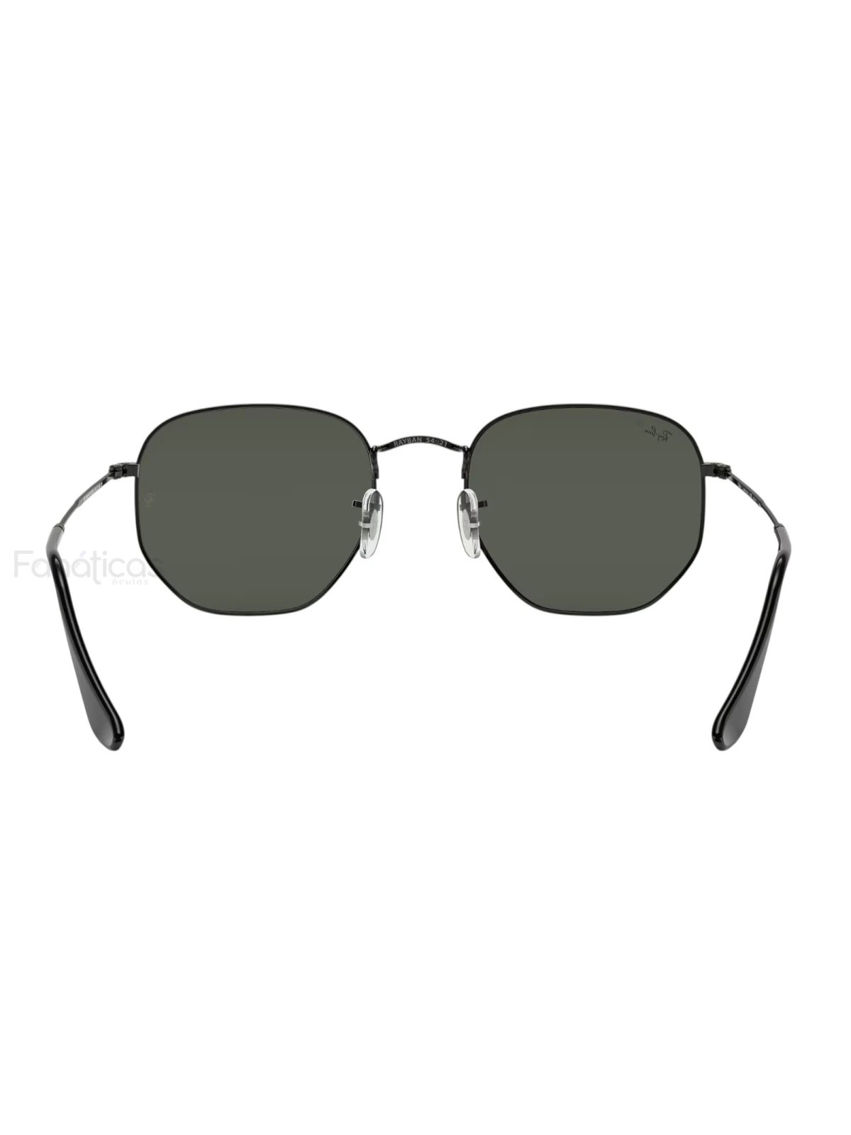 Óculos de Sol Hexagonal Preto e Lente G15 RB3548