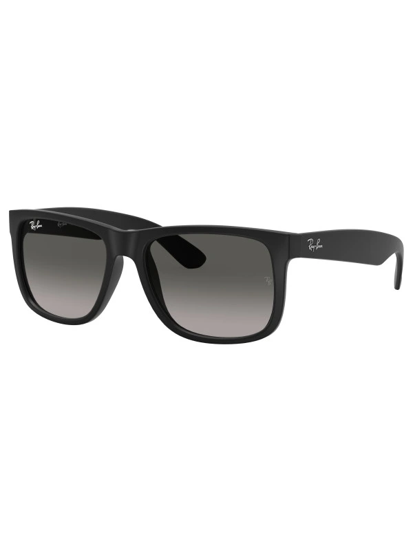Óculos de Sol Justin Preto Fosco e Lente Preta RB4165