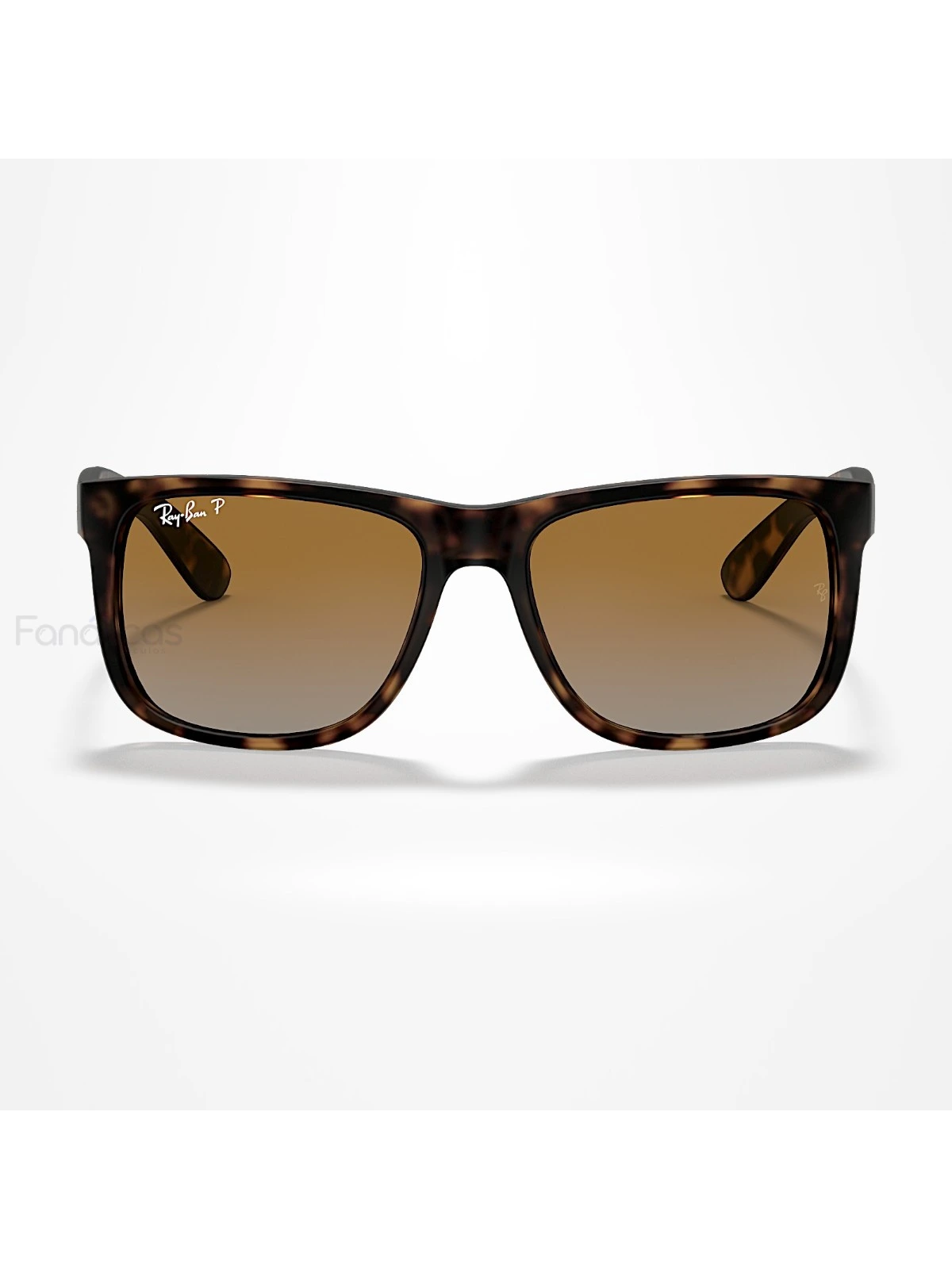 Óculos de Sol Justin Tartaruga e Lente Marrom Degrade RB4165