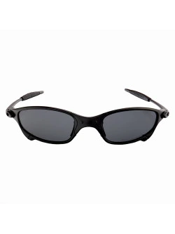Óculos de Sol Lupa Metal Juju Preto e Lente Preta