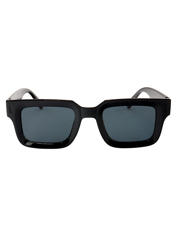 Óculos de Sol Mark Quadrado Preto Brilho
