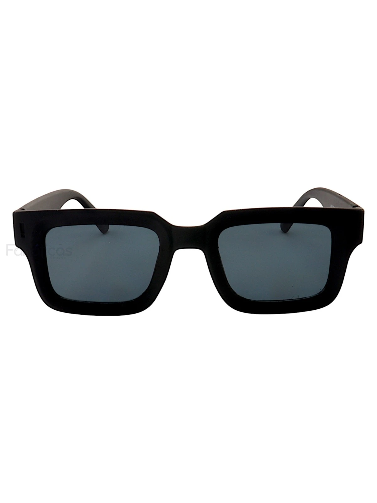 Óculos de Sol Mark Quadrado Preto Fosco