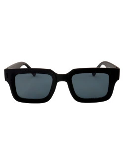 Óculos de Sol Mark Quadrado Preto Fosco