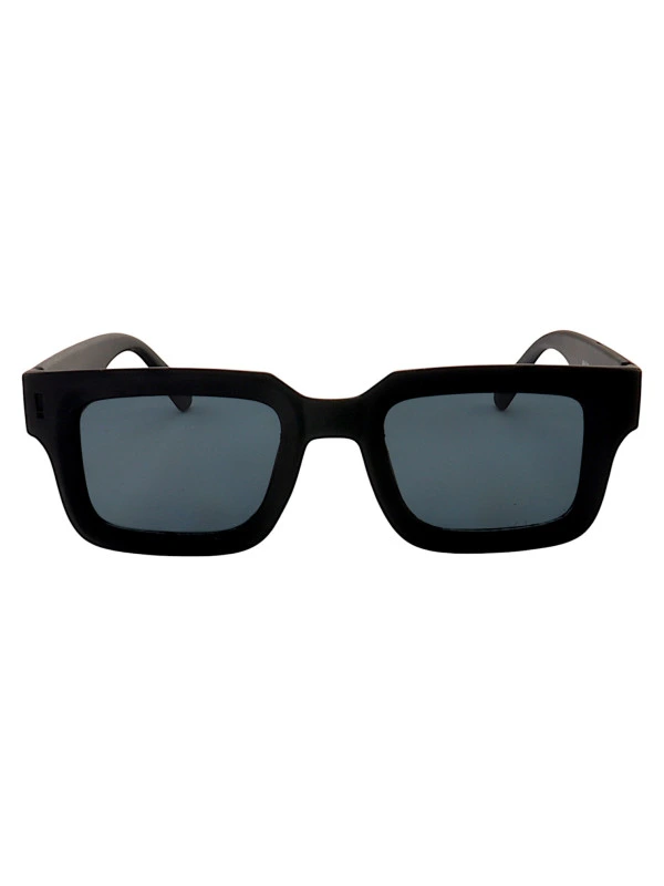 Óculos de Sol Mark Quadrado Preto Fosco