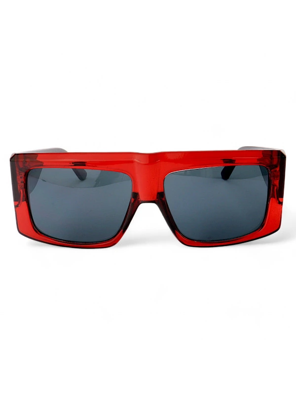 Óculos de Sol Mascara Filip Vermelho e Preto
