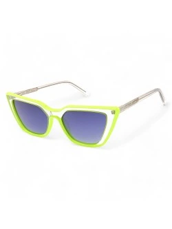 Óculos de Sol Penelope Transparente e Verde